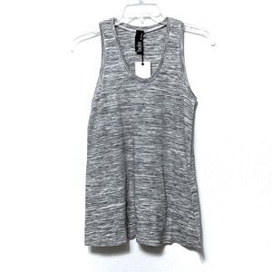 NWT BOBI Space Dye Gray Tank Top S